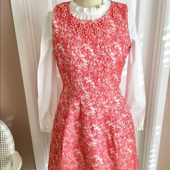 Alisou Amderews Fuschia Night Lace Dress - Picture 2 of 7